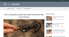 Desktop Screenshot of drugjustice.com